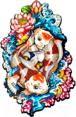 Пазл Грай Японская рыба Кои / ПЗ-16
