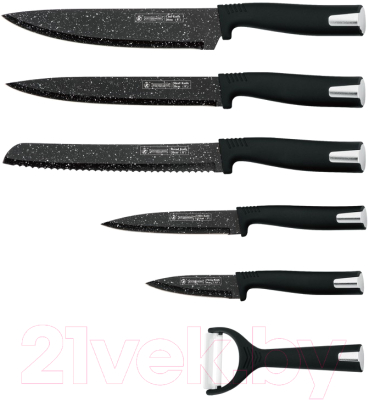 Набор ножей Mercury Haus Kitchen King / KK-SL5 BLK