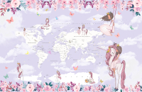 

Фотообои листовые Citydecor, Princess 13 с защитным покрытием