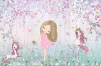 

Фотообои листовые Citydecor, Sweet Dreams 1 с защитным покрытием