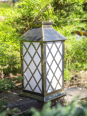Садовая фигура-светильник Чудесный Сад 363 Шато антик (черный)
