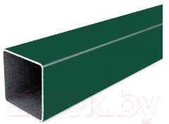 Столб для забора Белзабор 2.50м 60х40 (зеленый)