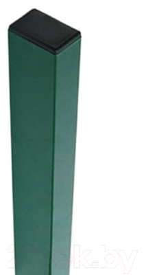 Столб для забора Белзабор 2.50м 60х40 (зеленый)