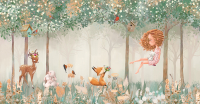 

Фотообои листовые Citydecor, Magic Forest 10 с защитным покрытием