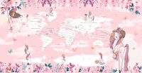 

Фотообои листовые Citydecor, Princess 14 с защитным покрытием