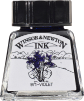 Тушь художественная Winsor & Newton 1005688 (14мл, фиолетовый) - 