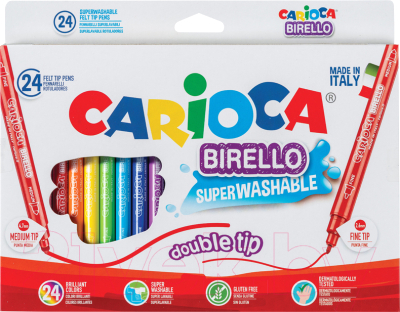 Изображение товара Фломастеры Carioca Birello / 41521 (24шт, 24цв)