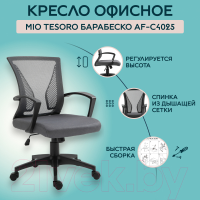 Купить Кресло офисное Mio Tesoro Барабеско AF-C4025  