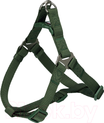 Шлея Trixie Premium One Touch Harness 204419 (S, лес)
