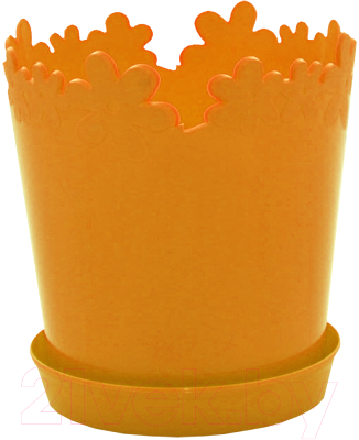 Вазон Алеана Лютик 114061 (светло-оранжевый)