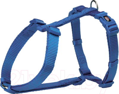 Шлея Trixie Premium H-harness 203202 (XS/S, синий)