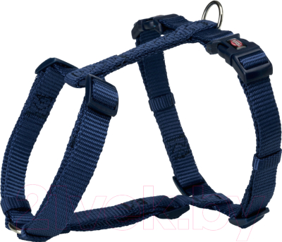 Шлея Trixie Premium H-harness 203413 (M/L, индиго)