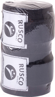 Боксерские бинты RuscoSport 2.5м (черный)
