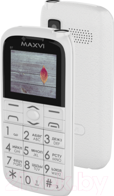 Мобильный телефон Maxvi B7 (белый)