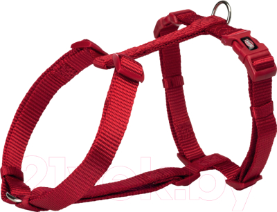 Шлея Trixie Premium H-harness 1999603 (XL/XXL, красный)