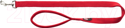 Поводок Trixie Premium Leash 200203 (M/L, красный)