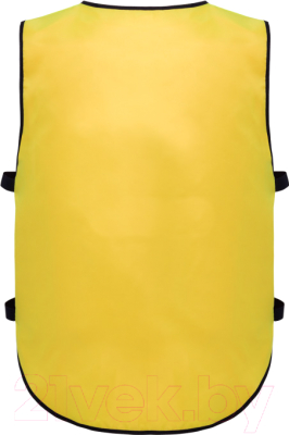 Манишка футбольная Jogel JBIB-2001 (желтый/оранжевый)