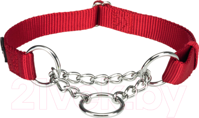 Ошейник-удавка Trixie Premium Leash 202803 (M/L, красный)
