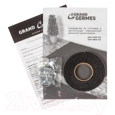 Индукционная варочная панель Grand & Germes HBI-45BK-BX