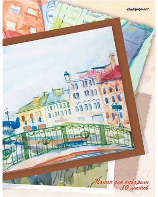 Изображение товара Альбом для рисования Schoolformat Мостик ПА10А4