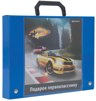

Папка-портфель Schoolformat, Подарок первокласснику. Мир скорости ППSФ-ПП-С