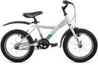 Велосипед Forward Dakota 16 2022 / RBK22FW16578 (серый/фиолетовый) - 