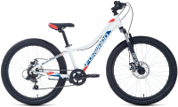Велосипед Forward Twister 24 2022 / RBK22FW24053 (белый/красный) - 
