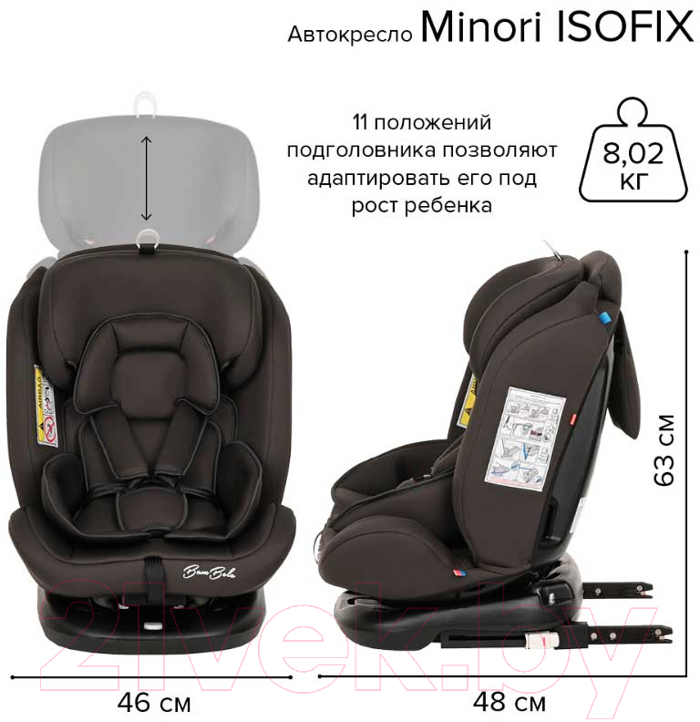 Автокресло Bambola Minori Isofix / KRES3559