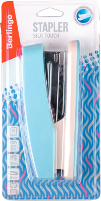 Изображение товара Степлер Berlingo Silk Touch / H2026 (голубой)