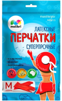 

Перчатки хозяйственные Malibri, Суперпрочные универсальные с хлопковым напылением 1002-001