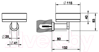 Мыльница Gessi Emporio 38803-299