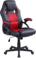 Кресло геймерское Mio Tesoro Амароне AF-C5179 (черный/красный) - 