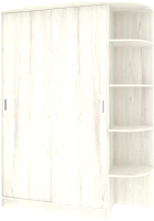 Шкаф-купе Кортекс-мебель Лагуна ШК09-00 (дуб монтерей, правая консоль) - 