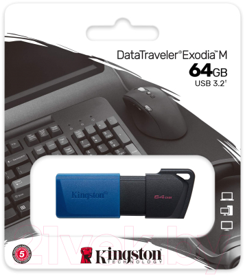 USB flash накопитель Kingston Data Traveler Exodia M 64GB (DTXM/64GB)