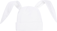 Шапочка для малышей Amarobaby Nature Essence Bunny / AB-OD22-NE16Bu/33-40 (молочный) - 