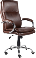 Кресло офисное UTFC Куба СН-701 (R-0468/коричневый) - 