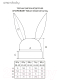 Миниатюра изображения товара Шапочка для малышей Amarobaby Nature Essence Bunny / AB-OD22-NE16Bu/03-40 (бежевый, р-р 40-42)