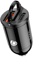 Зарядное устройство автомобильное Hoco NZ2 (черный) - 
