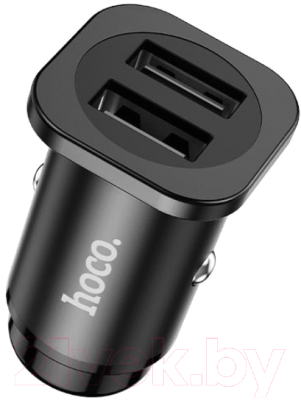 Зарядное устройство автомобильное Hoco NZ24 Micro (черный)