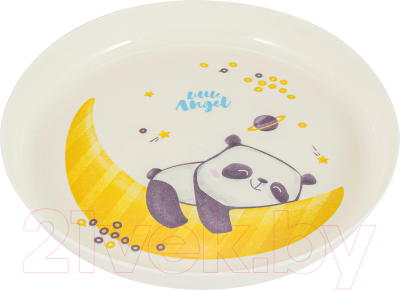 Тарелка для кормления Lalababy Play with Me Panda (450мл)