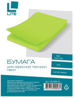 Бумага Lite А4 / CPL50NE-Gr (70г/м2, 50л, неон салатовый) - 