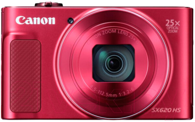 Canon Powershot SX620 HS / 1073C002 (красный) Компактный фотоаппарат ...