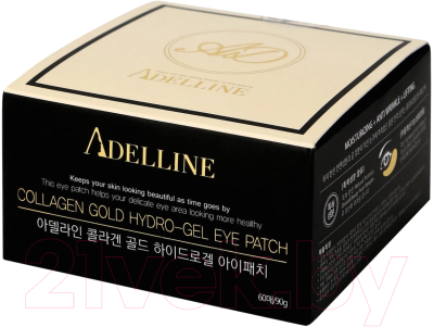 Патчи под глаза Adelline Collagen Gold Hydro-gel Eye Patch (60шт)