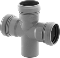 

Крестовина внутренней канализации РосТурПласт, 50/50/50х87 / 36527