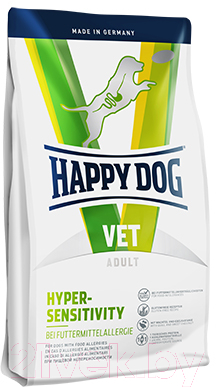 Сухой корм для собак Happy Dog VET Diet Hypersensitivity / 61035 (12кг)