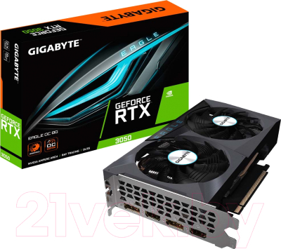 Видеокарта Gigabyte GeForce RTX 3050 Eagle OC (GV-N3050EAGLE OC-8GD)