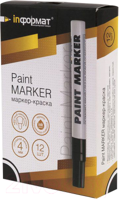 Изображение товара Маркер-краска inФормат Paint Professional KRR04K (черный)