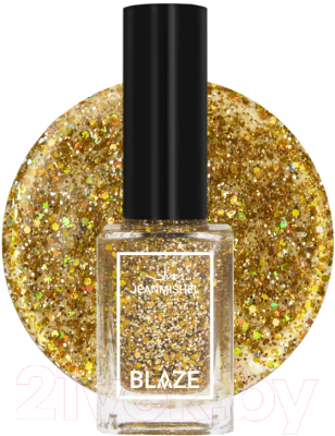 Изображение товара Лак для ногтей Jeanmishel С блестками №401 (12мл)