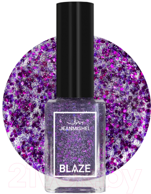 Изображение товара Лак для ногтей Jeanmishel С блестками №410 (12мл)