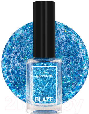 Изображение товара Лак для ногтей Jeanmishel С блестками №411 (12мл)